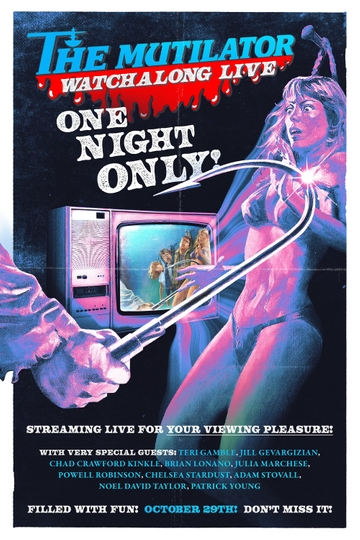 The Mutilator Watchalong Live Poster