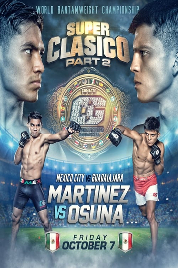 Combate Global 55 Súper Clásico Part II Poster