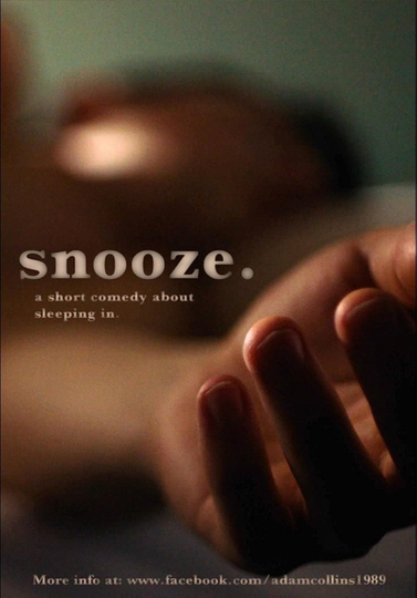 Snooze Poster