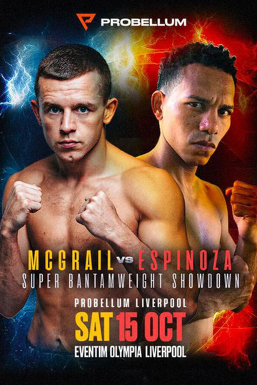 Peter McGrail vs. Alexander Espinoza Poster