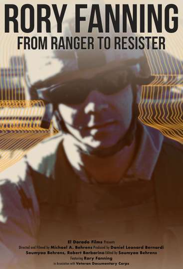 Rory Fanning: From Ranger to Resister Poster