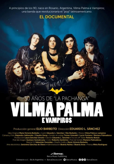 30 Years of La Pachanga Vilma Palma and Vampires Poster