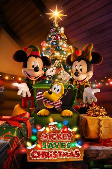 Mickey Saves Christmas Poster