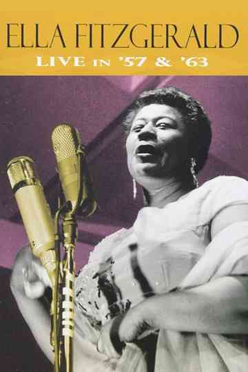 Jazz Icons Ella Fitzgerald Live in 57 & 63 Poster