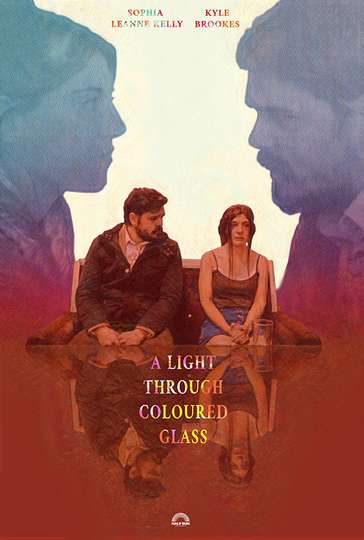 A Light Through Coloured Glass Poster