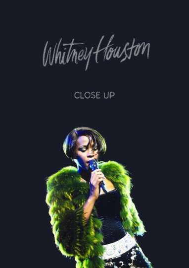 Whitney Houston Close Up Poster