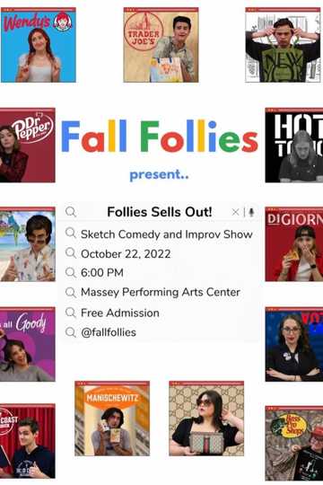 Fall Follies Sells Out Poster