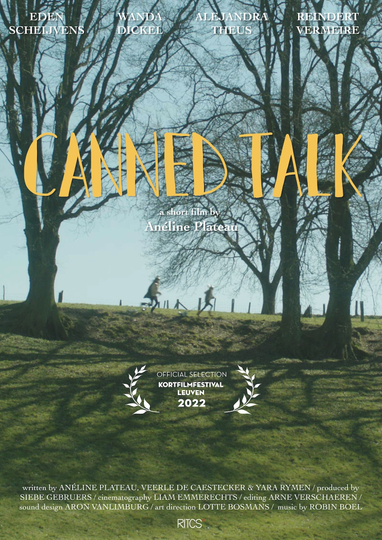 Canned Talk Poster