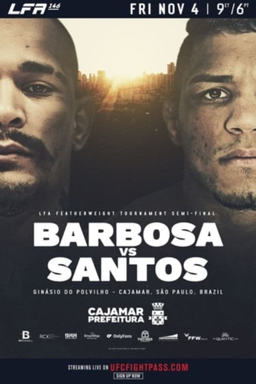 LFA 146 Barbosa vs Santos Poster