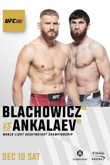 UFC 282: Blachowicz vs. Ankalaev Poster