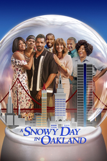 A Snowy Day in Oakland Poster