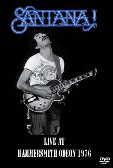 Santana Live at Hammersmith Odeon December 15th 1976 Poster