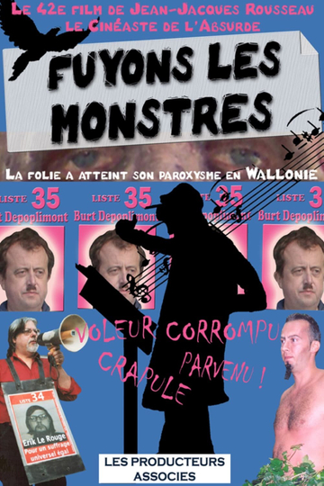 Fuyons les Monstres Poster