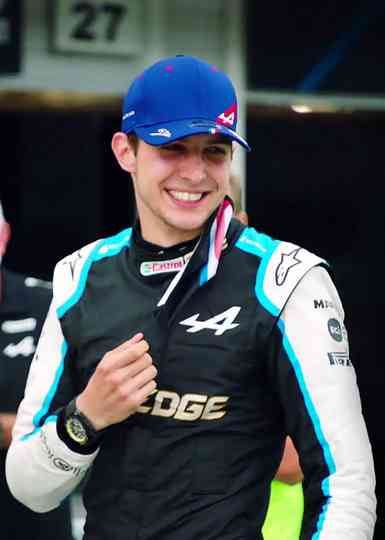 Ocon - Flèche bleue Poster