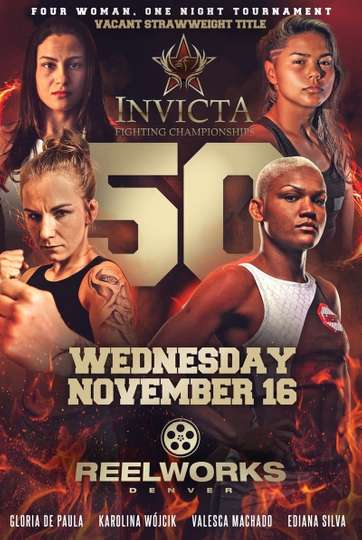 Invicta FC 50 Poster