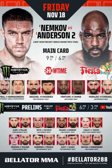 Bellator 288: Nemkov vs. Anderson 2 Poster