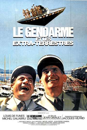 The Gendarme and the Creatures from Outer Space Poster