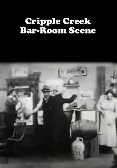 Cripple Creek Bar-Room Scene Poster