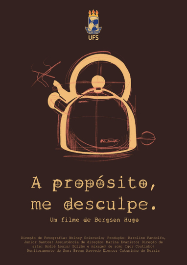 A propósito, me desculpe! Poster