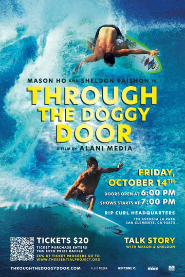 Through The Doggy Door Poster