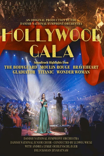 Danish National Symphony Orchestra  Hollywood Gala Poster