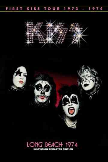 Kiss 1974 Long Beach Poster