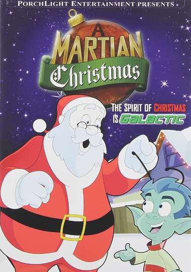 A Martian Christmas Poster