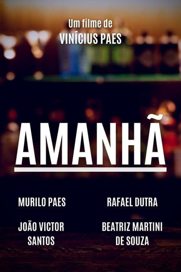 Amanhã Poster