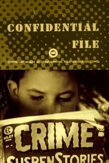 Confidential File: Horror Comics Poster