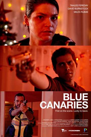 Blue Canaries Poster