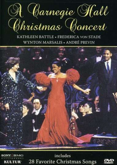 A Carnegie Hall Christmas Concert Poster
