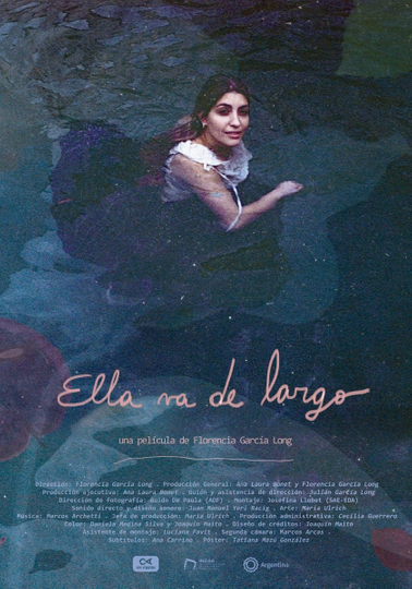 Ella va de largo Poster