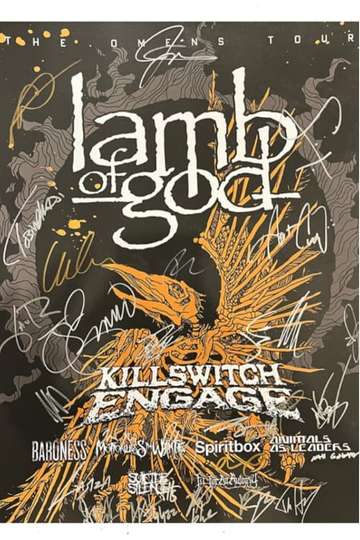 Lamb of God Live in Portland Poster