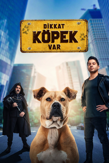 Dikkat Köpek Var Poster