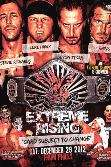 Extreme Rising Card Subject To Change