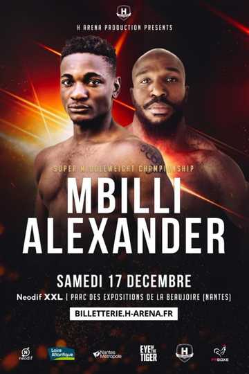 Christian Mbilli vs Vaughn Alexander Poster