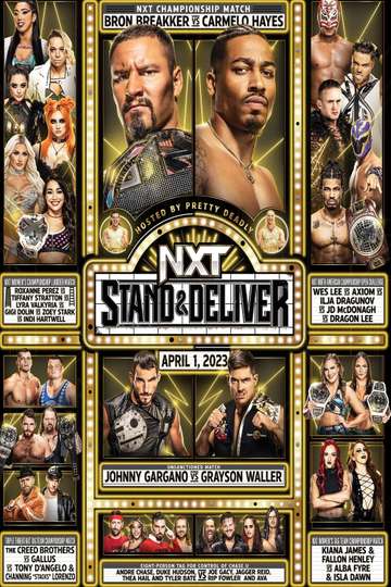 NXT Stand  Deliver 2023 Poster