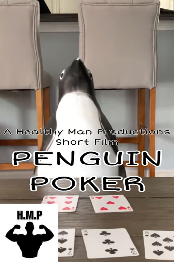 Penguin Poker Poster