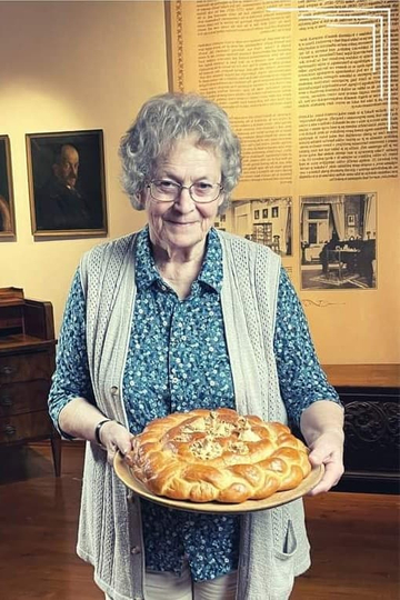 The Message of Christmas Bread Poster