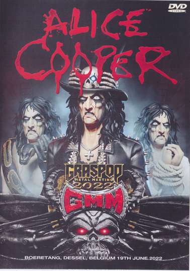 Alice Cooper - Graspop Metal Meeting 2022 Poster