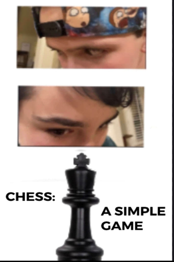 Chess A Simple Game Poster