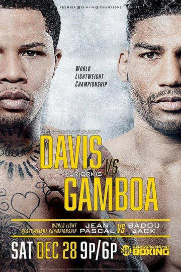 Gervonta Davis vs Yuriorkis Gamboa Poster