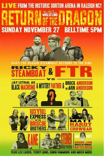 Big Time Wrestling - Return of The Dragon Poster