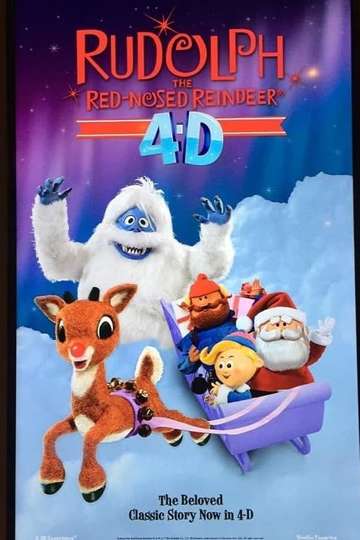 Rudolph the Red-Nosed Reindeer 4D Attraction Poster