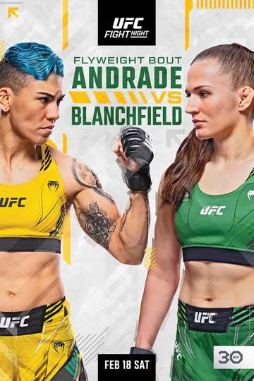 UFC Fight Night 219: Andrade vs. Blanchfield Poster