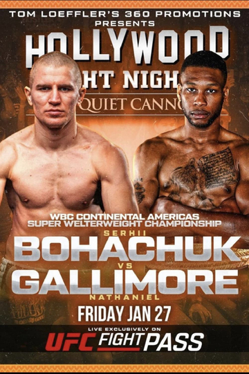 Serhii Bohachuk vs. Nathaniel Gallimore