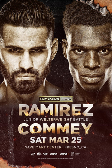 Jose Ramirez vs. Richard Commey Poster