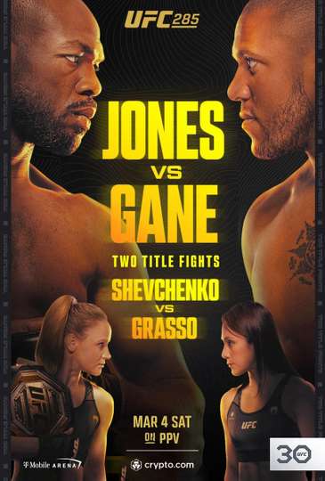 UFC 285: Jones vs. Gane Poster