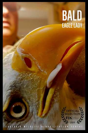 Bald Eagle Lady Poster