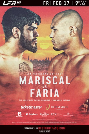 LFA 153: Mariscal vs. Faria Poster